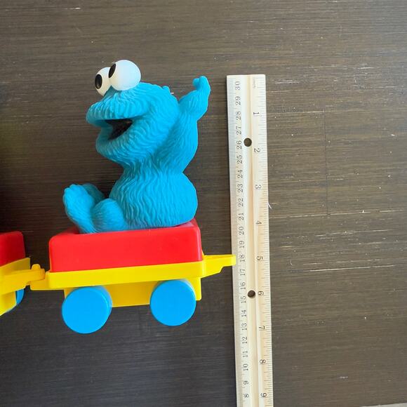 Tyco Preschool Sesame Street Train Big Bird Bert Cookie Monster 1994 - Picture 11 of 11